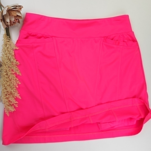 TAIL Bright Coral Golf Tennis Skort Sz S - Picture 7 of 9